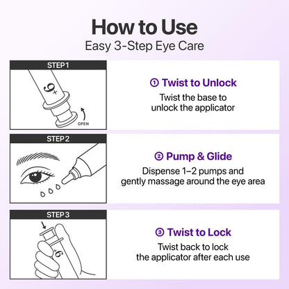 Numbuzin No.9 NAD+ Retinol Volumetox Eye Cream