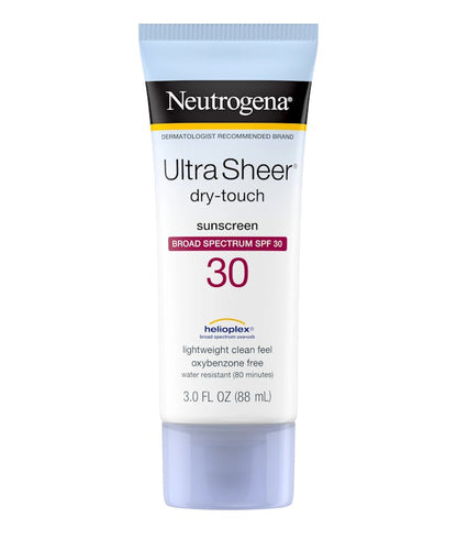 Neutrogena Ultra Sheer Dry-Touch Sunscreen Lotion Broad Spectrum SPF 30 Old Version