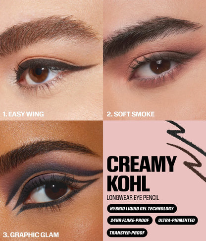 Huda Beauty Creamy Kohl Longwear Eye Pencil