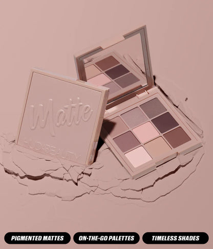 HUDA BEAUTY Matte Obsessions Eyeshadow Palette – Cool