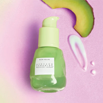 Glow Recipe | Avocado Ceramide Recovery Serum | Barrier Rescue + Redness Relief