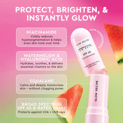 GLOW RECIPE-Watermelon Glow Niacinamide Dew Balm SPF 45