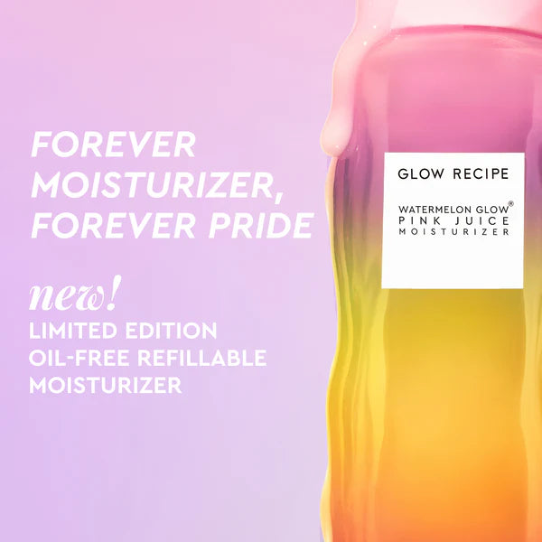 Glow Recipe Watermelon Glow Pink Juice Moisturizer – Oil-Free Hydrating Refillable Cream