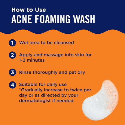 PanOxyl 10% Benzoyl Peroxide Acne Foaming Wash
