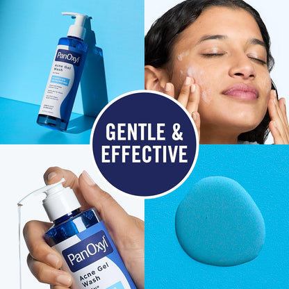 PanOxyl Acne Gel Wash for Face – 2% Salicylic Acid
