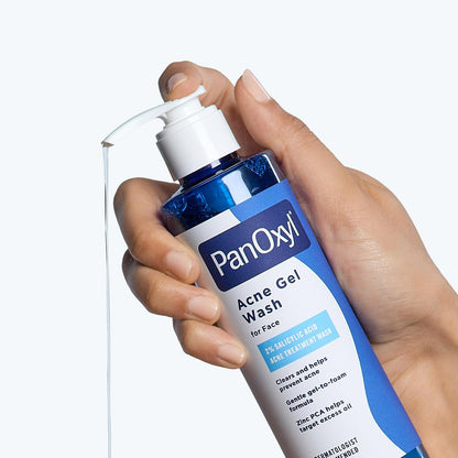 PanOxyl Acne Gel Wash for Face – 2% Salicylic Acid