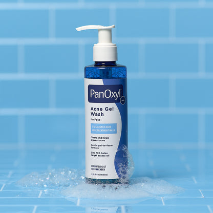 PanOxyl Acne Gel Wash for Face – 2% Salicylic Acid