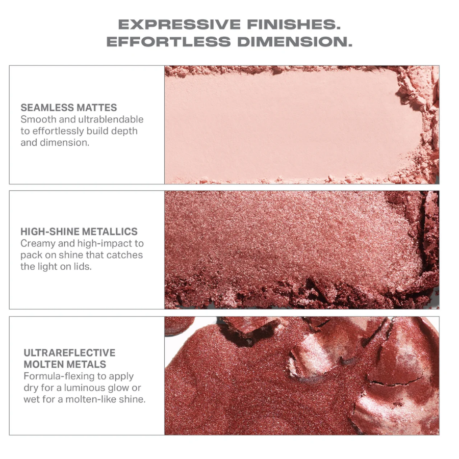 Morphe Dazzling Metallics Eyeshadow Trio
