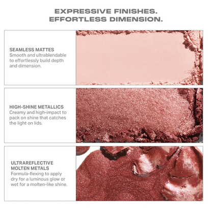 Morphe Dazzling Metallics Eyeshadow Trio
