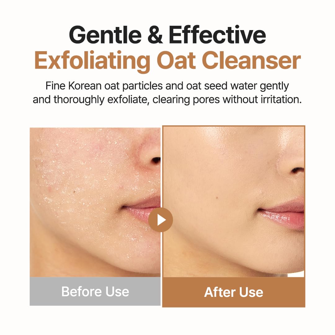Purito Oat-in Gentle Exfoliating Face Cleanser