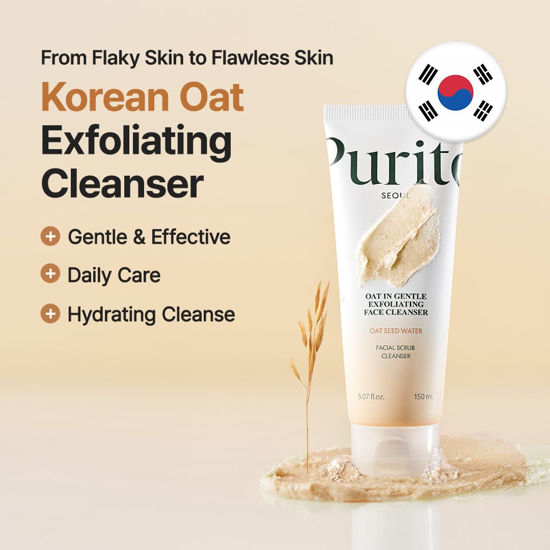 Purito Oat-in Gentle Exfoliating Face Cleanser