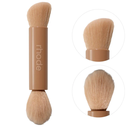 Rhode Pocket Double-Ended Makeup Brush