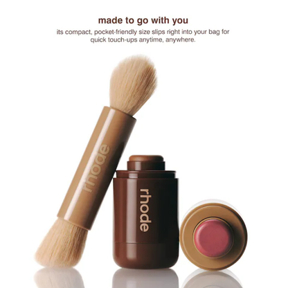 Rhode Pocket Double-Ended Makeup Brush