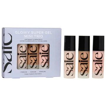 Saie-Mini Glowy Super Gel™ Trio Let it Glow 3 x 15mL / .50 Oz