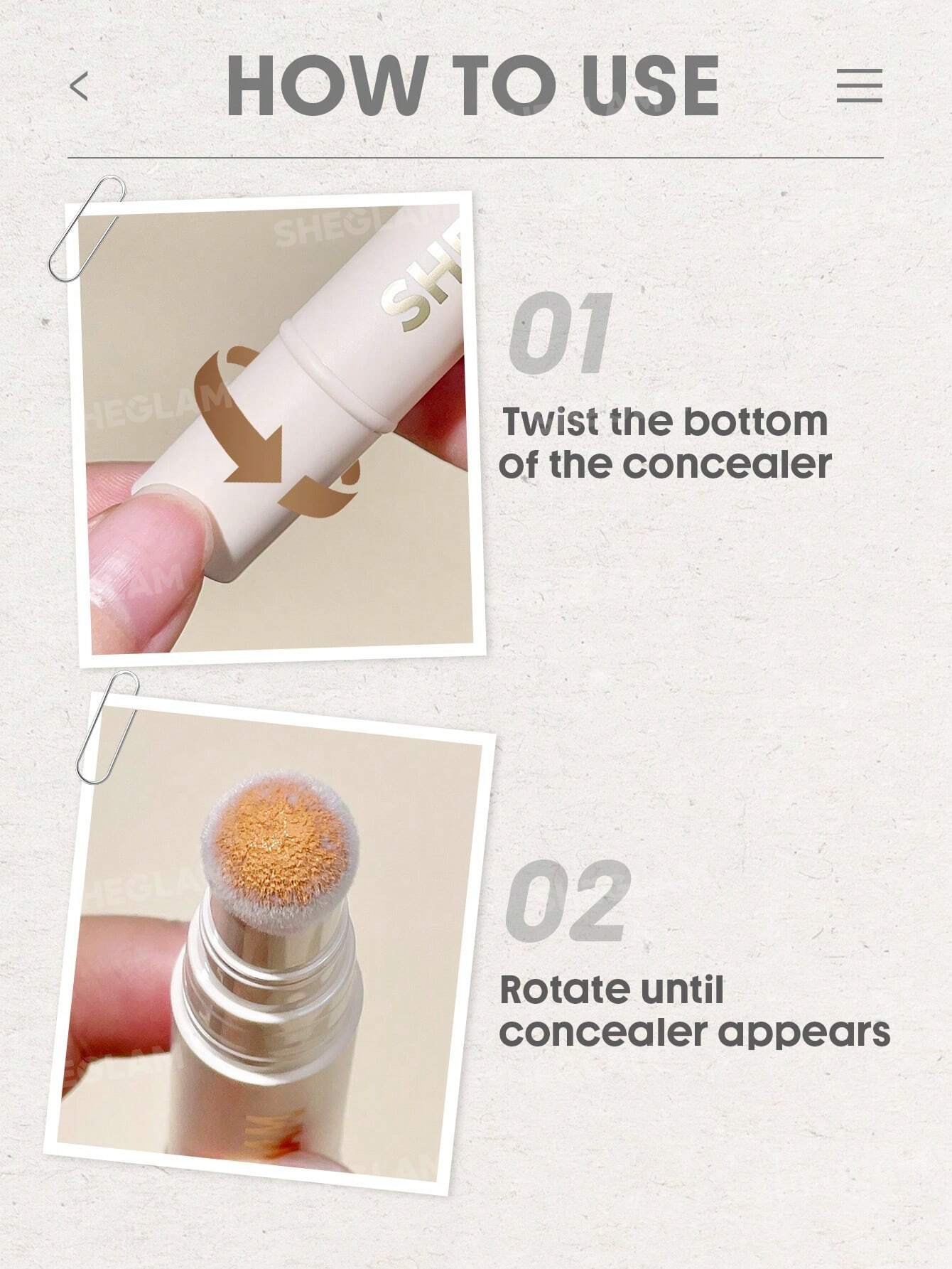 SHEGLAM Complexion Boost Color Correcting Concealer