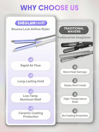 SHEGLAM Cool Lock Airflow Styler - 25mm