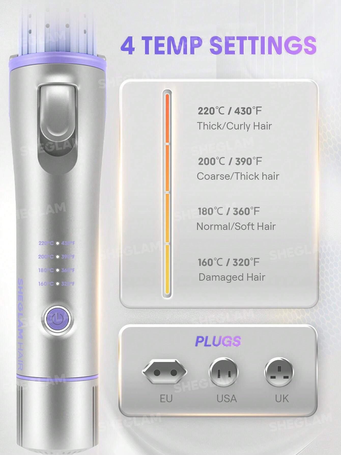 SHEGLAM Cool Lock Airflow Styler - 25mm