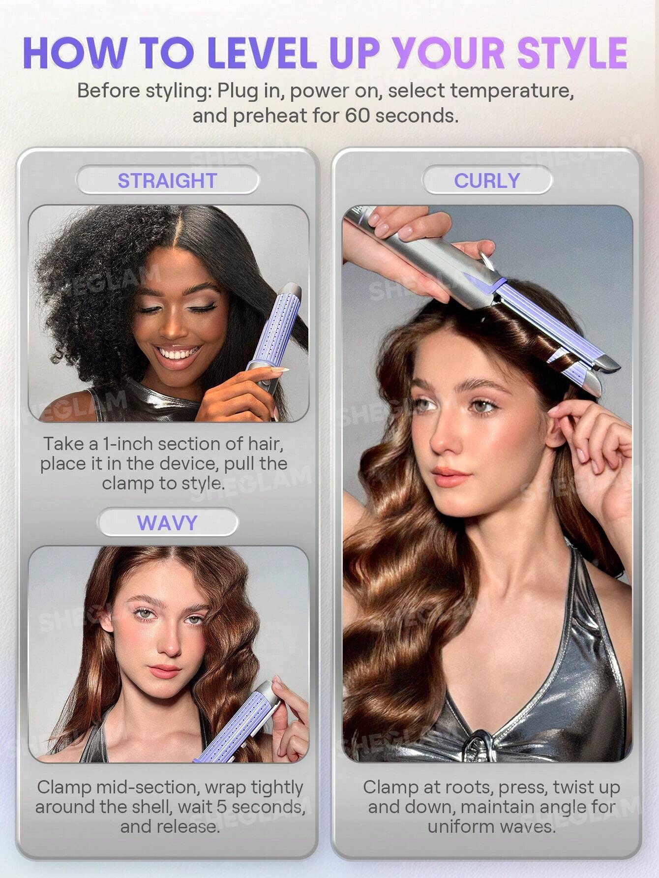 SHEGLAM Cool Lock Airflow Styler - 25mm