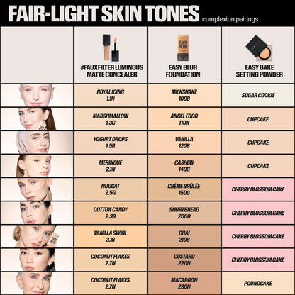 Huda Beauty Easy Blur Natural Airbrush Foundation with Niacinamide