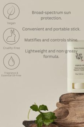 Beauty of Joseon | Matte Sun Stick Mugwort + Camelia SPF50 PA++++