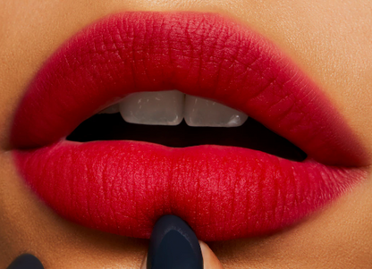 MAC | Powder Kiss Liquid Lipcolour-981 Haute Pants( Blue Red)