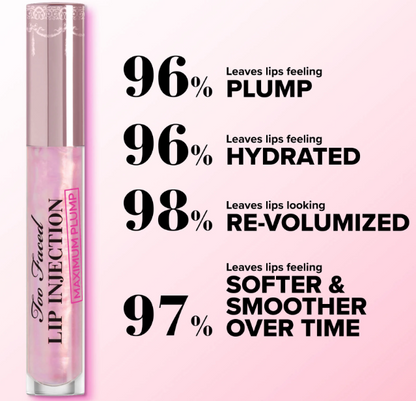 Too Faced | Lip Injection Maximum Plump Extra Strength Lip Plumper Gloss-Original