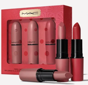 MAC Three Cheers Lipstick Trio Set