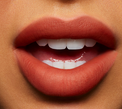 MAC | Powder Kiss Liquid Lipcolour-998 Sorry Not Sorry (Dirty Pumpkin Orange)