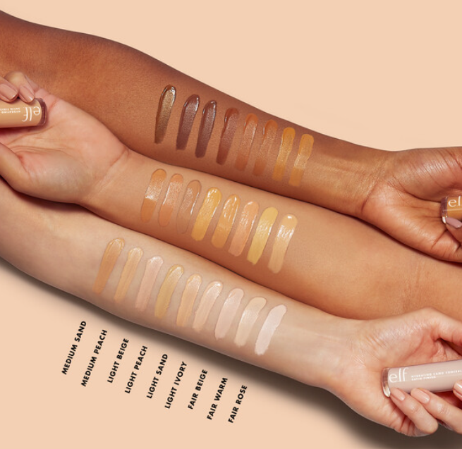 e.l.f. | Hydrating Camo Concealer-Full-coverage, hydrating cream concealer-Light Beige (Beige Clair)