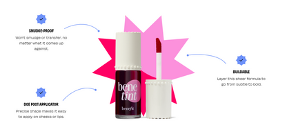 Benefit | Benetint Rose Tinited Lip & Cheek Stain