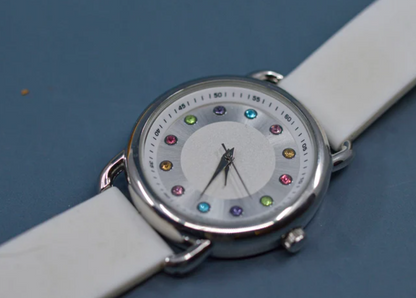 Time and Tru Crystal Accents Ladies Watch