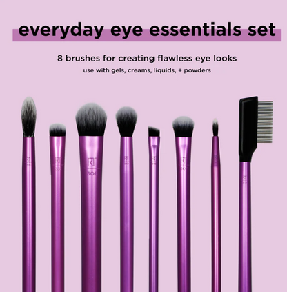 Real Techniques | Everyday Eye Essentials Makeup Brush Set
