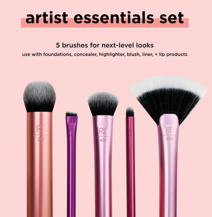 Real Techniques | Artist Essentials Makeup Brush Set
