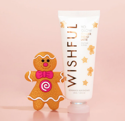 Huda Beauty | Wishful Yo Glow Gingerbread Latte Scrub