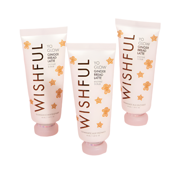 Huda Beauty | Wishful Yo Glow Gingerbread Latte Scrub