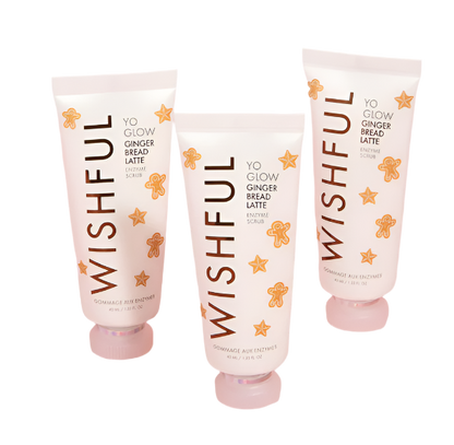 Huda Beauty | Wishful Yo Glow Gingerbread Latte Scrub