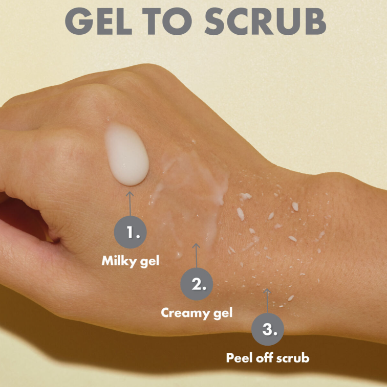 Huda Beauty | Wishful | Yo Glow AHA & BHA Facial Enzyme Scrub