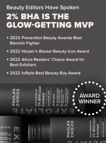 Paula's Choice | Skin Perfecting 2% BHA Liquid Exfoliant