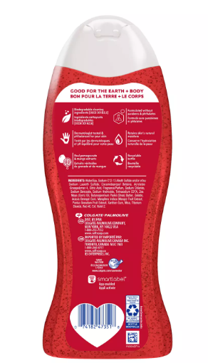 Softsoap | Pomegranate & Mango Spritz | Moisturizing Body Wash Gel Douche Hydratant