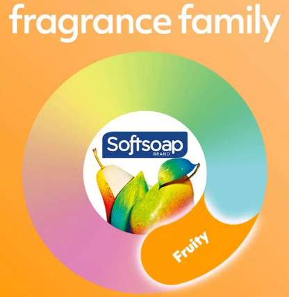 Softsoap | Pomegranate & Mango Spritz | Moisturizing Body Wash Gel Douche Hydratant