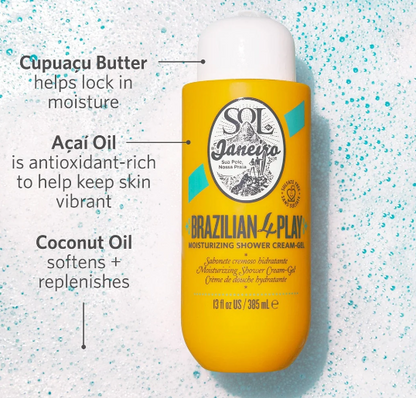 Sol De Janeiro | Brazilian Play | Moisturizing Shower Cream Gel