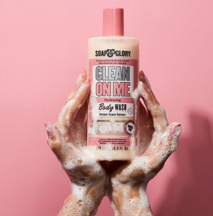 Soap & Glory | Clean On Me | Hydrating Body Wash| Nettoyant Corporeal Hydratant