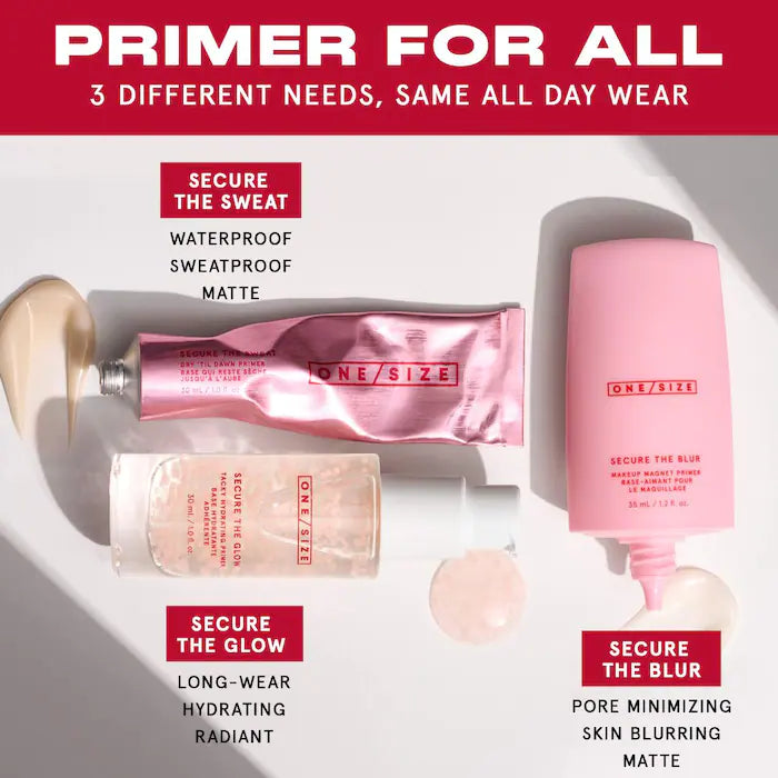 ONE/SIZE by Patrick Starrr Secure The Sweat Waterproof Mattifying Primer 1 oz / 30 g,Clear