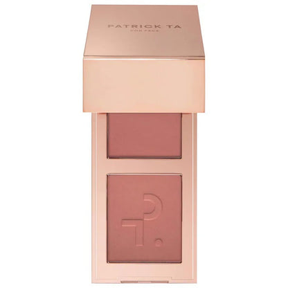 PATRICK TA Mini Major Headlines Double-Take Crème & Powder Blush Duo Set