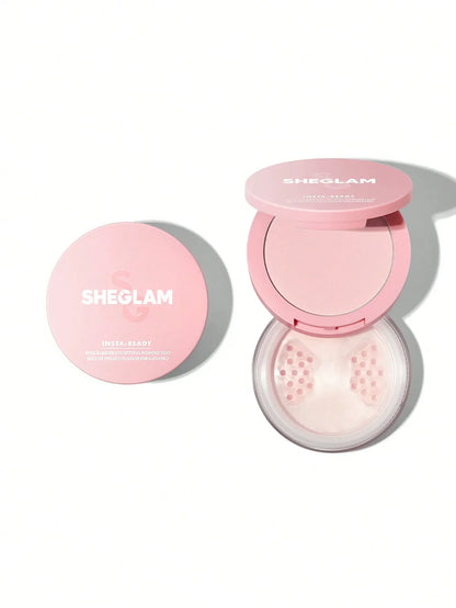 Sheglam face & under eye setting powder duo-BUBBLEGUM