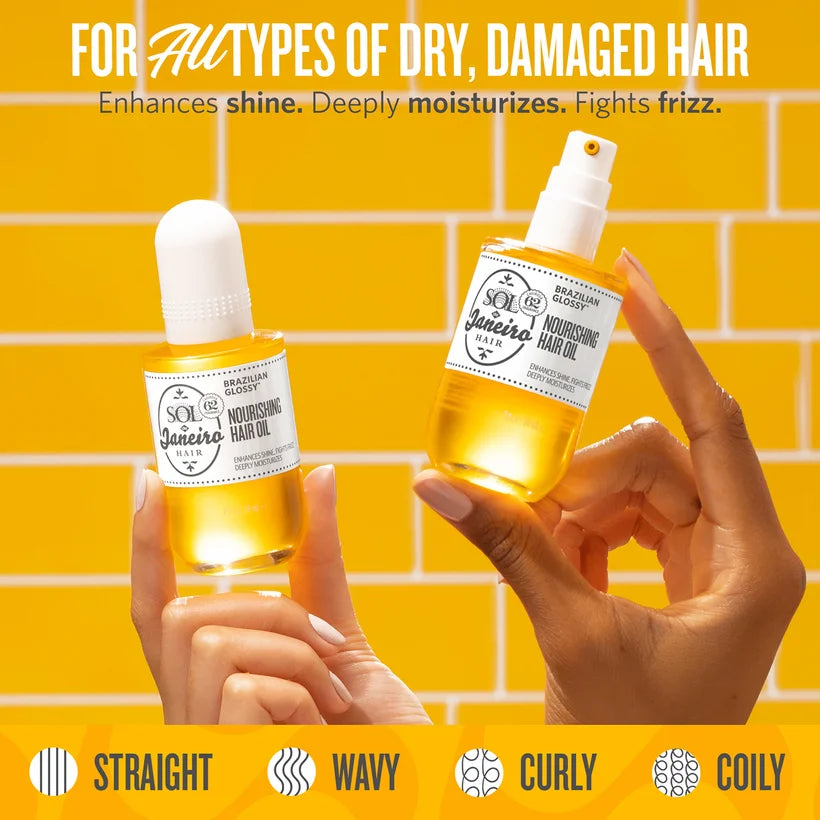 Sol de Janeiro Brazilian Glossy Nourishing Anti-Frizz Hair Oil