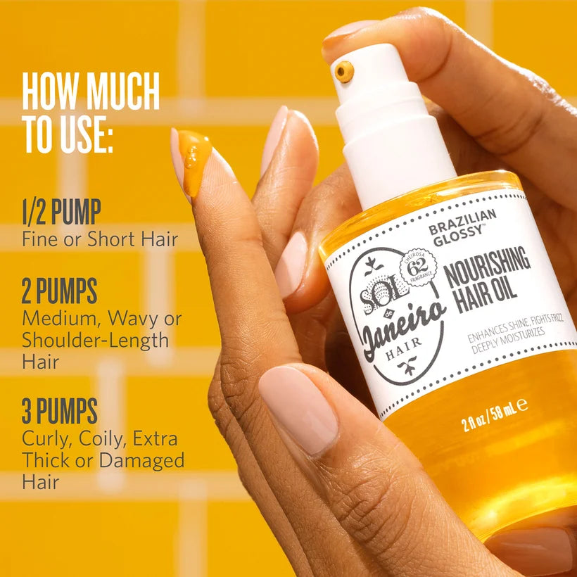 Sol de Janeiro Brazilian Glossy Nourishing Anti-Frizz Hair Oil
