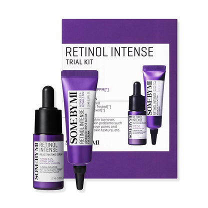 SOME BY MI - Retinol Intense Trial Kit - Serum and Eye Cream, 0.33Oz
