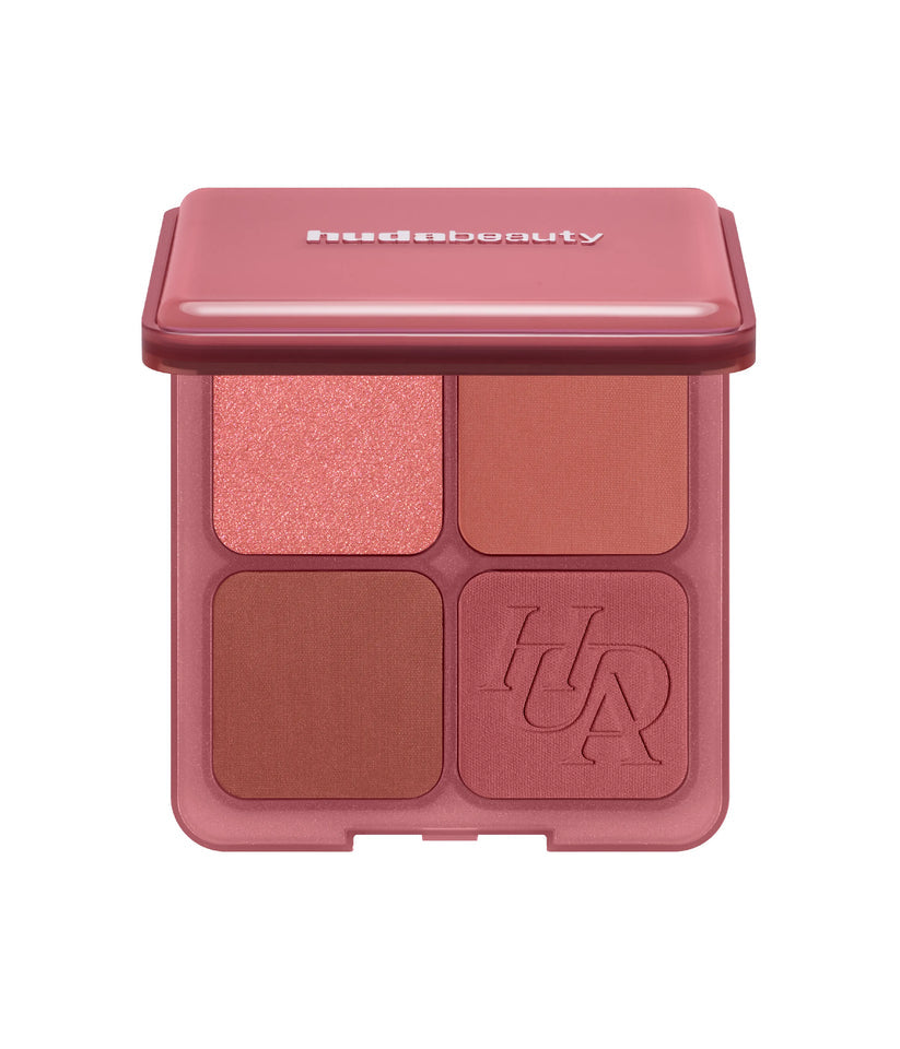 HUDA BEAUTY Blush Filter Blurring Blushlighters Palette – Soft-Focus Glow & Blush Palette