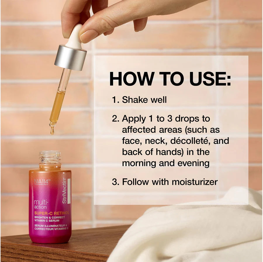 StriVectin Multi Action Super C Retinol Brightening Serum